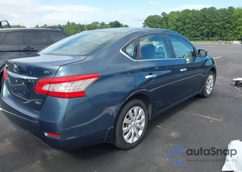 2013 Nissan Sentra Sv z USA, uszkodzony, nr VIN 1N4AB7AP9DN908500